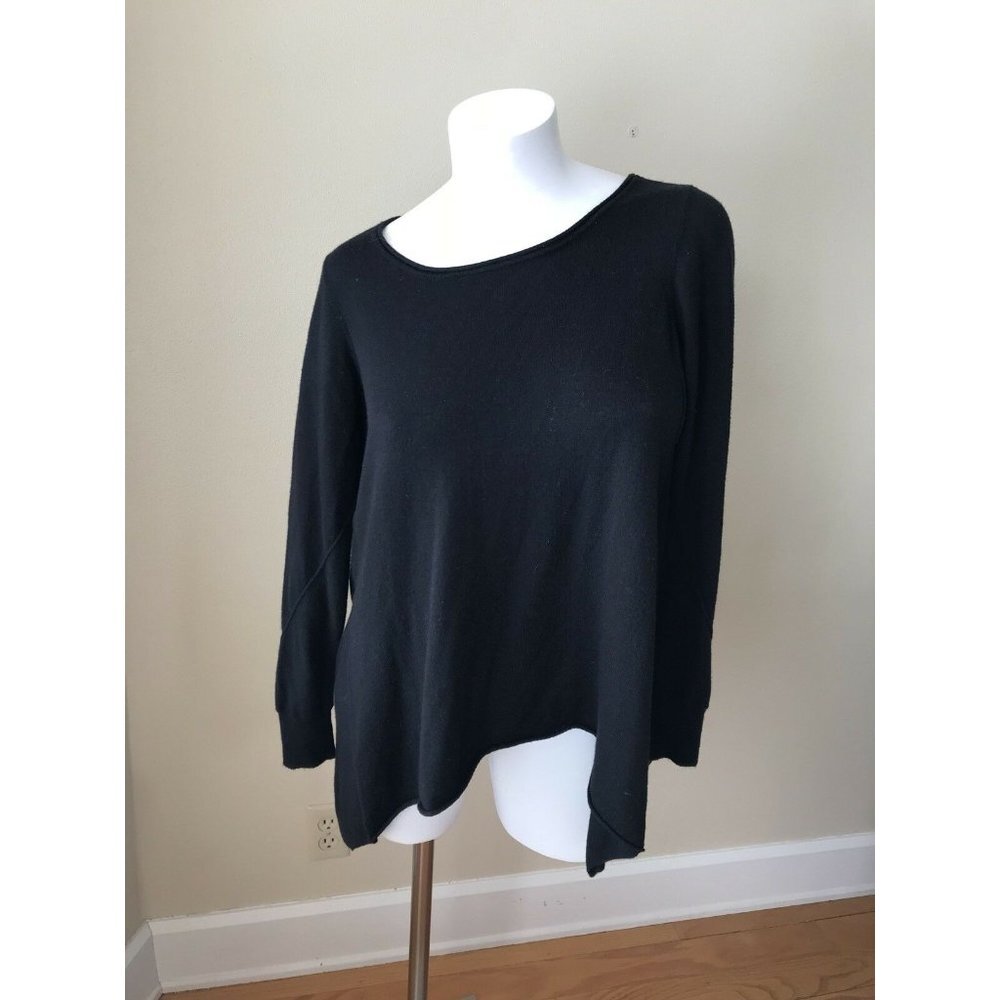 Joie Size M Women’s Black Wool Blend Asymmetrical